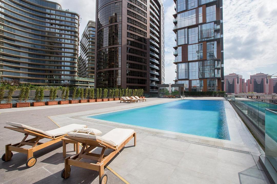 Residence Retro9 B-Blok Atakoey Apart 2 Rooms Wifi Pool Istambul Exterior foto
